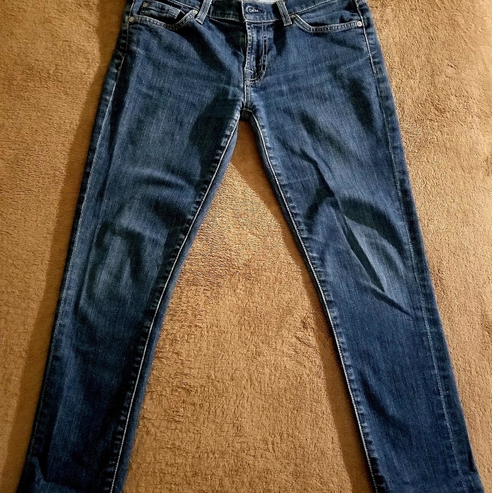 7 For All Mankind Roxanne Crop Jeans